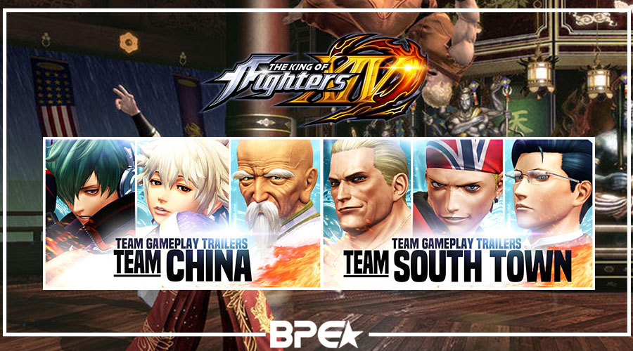 KOF XIV – Os Demônios do South Town Team e o Time Chines