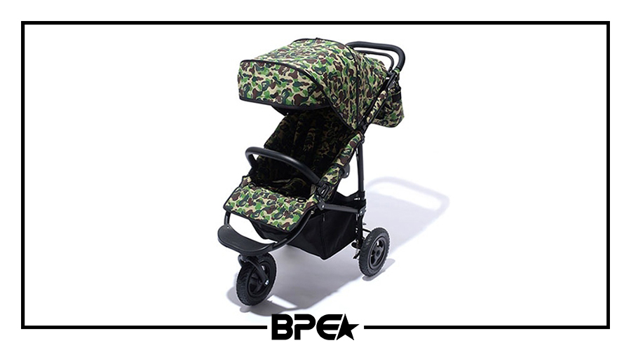 Carrinho de bebe da BAPE, você nunca quis tanto ter um filho como agora!