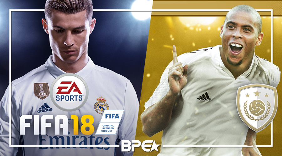 Cristiano Ronaldo e Fênomeno Ilustram as capas do novo ‘FIFA 18’
