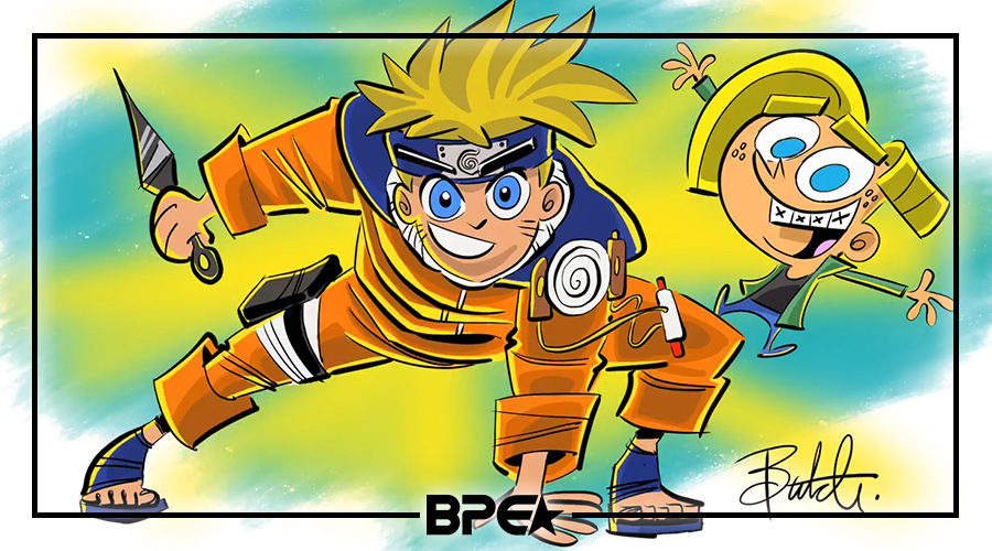 Criador de Os padrinhos Mágicos desenhou personagens de anime e ficou incrível!
