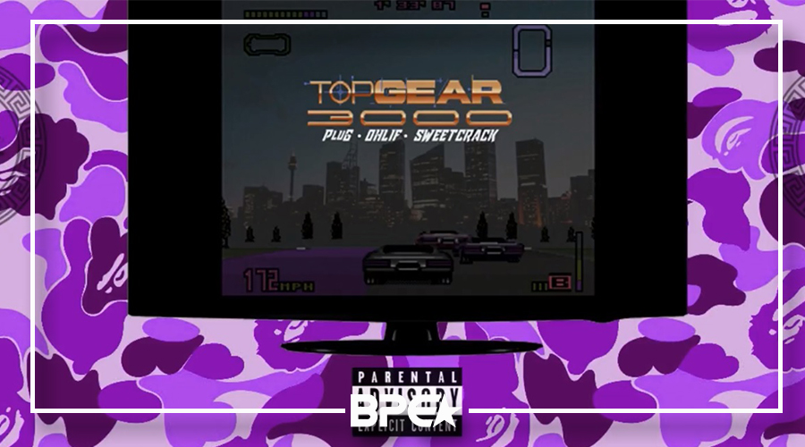 Plug, Ohlif e $weetcrack estão a 3000 por hora pro topo com o som TopGear 3000 !