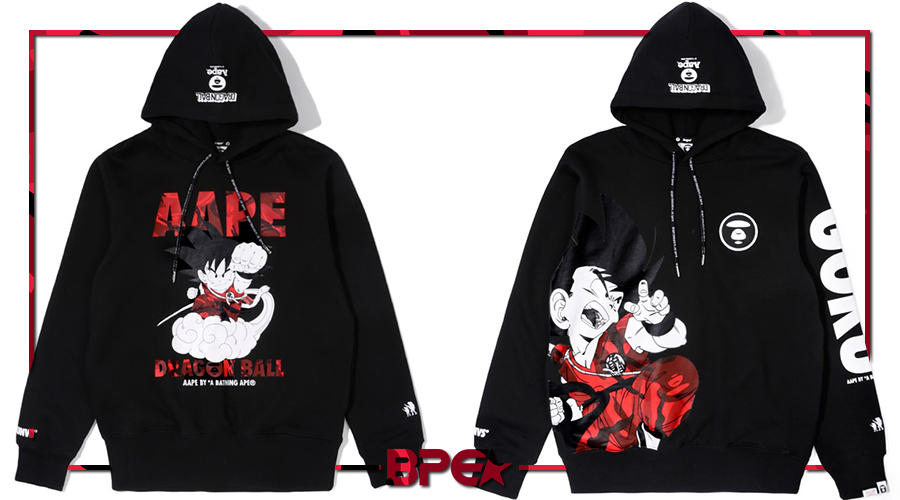 AAPE by A Bathing Ape x Dragonball