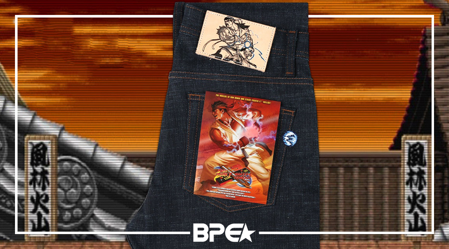 Naked & Famous lançam linha de Jeans inspirada em ‘Street Fighter II”