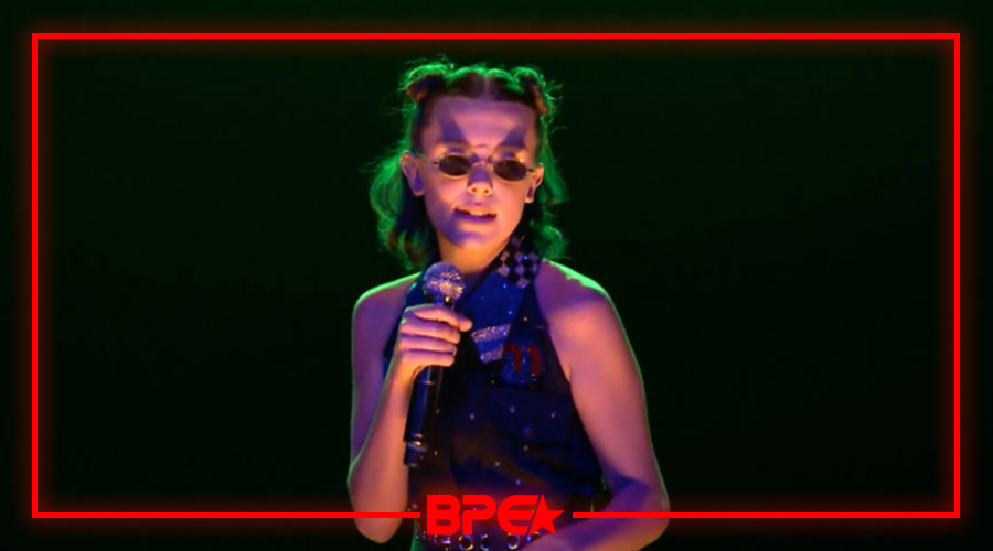Millie Bobby Brown mandou umas rhymes no programa do Jimmy Fallon!