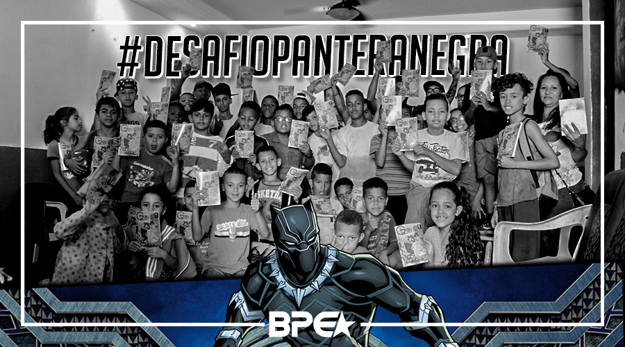 Apoie o Black Panther Challenge #DesafioPanteraNegra!