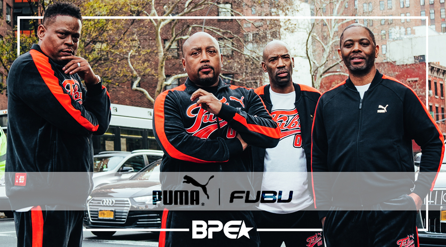 PUMA x FUBU • Colaboração chega ao Brasil resgatando o lifestyle do Hip-Hop nos `90