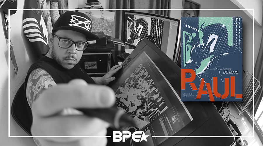 Raul! primeiro livro solo de Alexandre De Maio chega dia 15 de março!