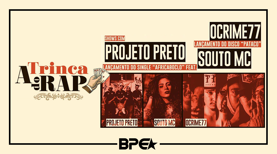 A Trinca do Rap em SP é o evento que você não pode perder!