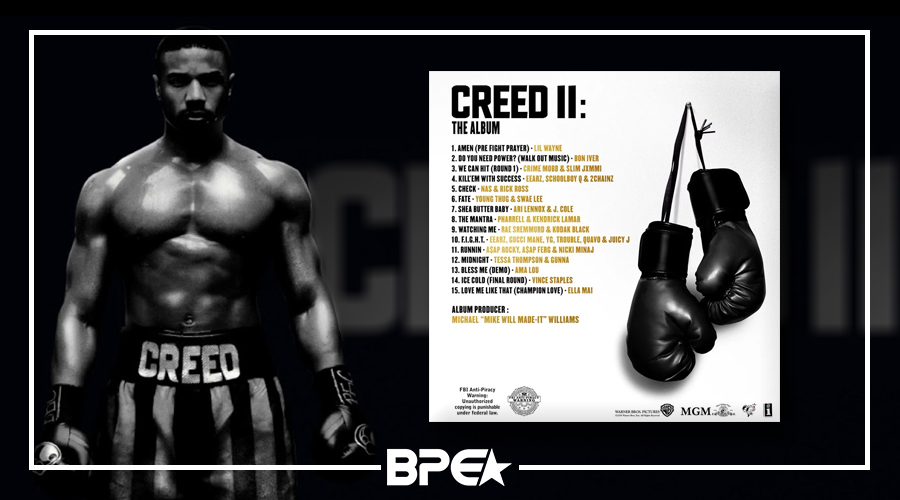 Creed II: trilha sonora traz Kendrick Lamar, Pharrell, Nicki Minaj, e muitos outros