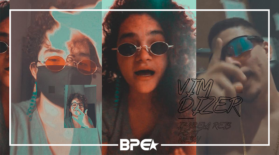 Izabela Reis e Nesh respeitam o protocolo no novo single “Vim Dizer”