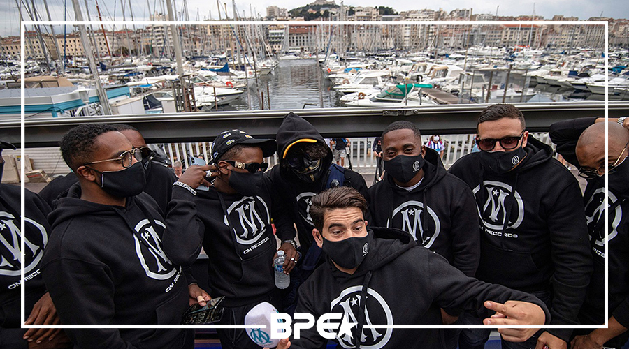 O Olympique de Marseille está lançando seu próprio selo de rap