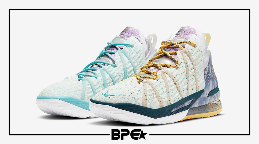 Nike lança o LeBron 18 “Reflections Flip” apos titulo dos Lakers