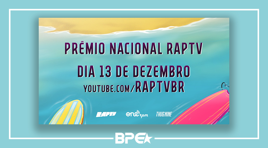 Prêmio Nacional RAP TV 2020: canal anuncia cerimônia para celebrar melhores do ano