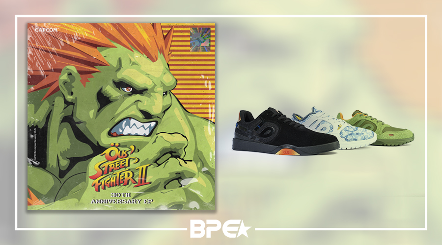 ÖUS joga o jogo em nova coleção comemorando os 30 anos de Street Fighter II