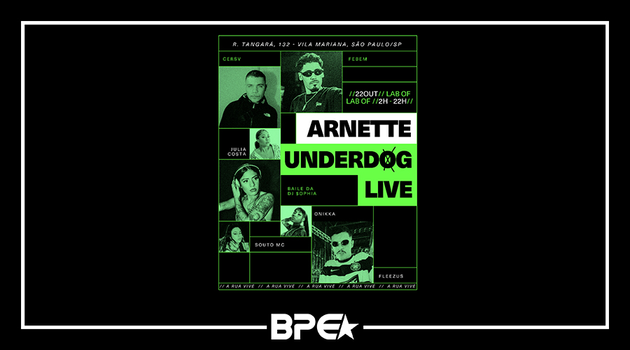 ARNETTE Underdog Festival agita SP nesse final de semana