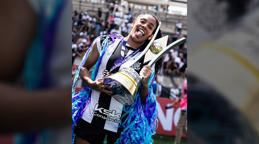 Yasmim se torna a atleta com mais títulos na história do Corinthians